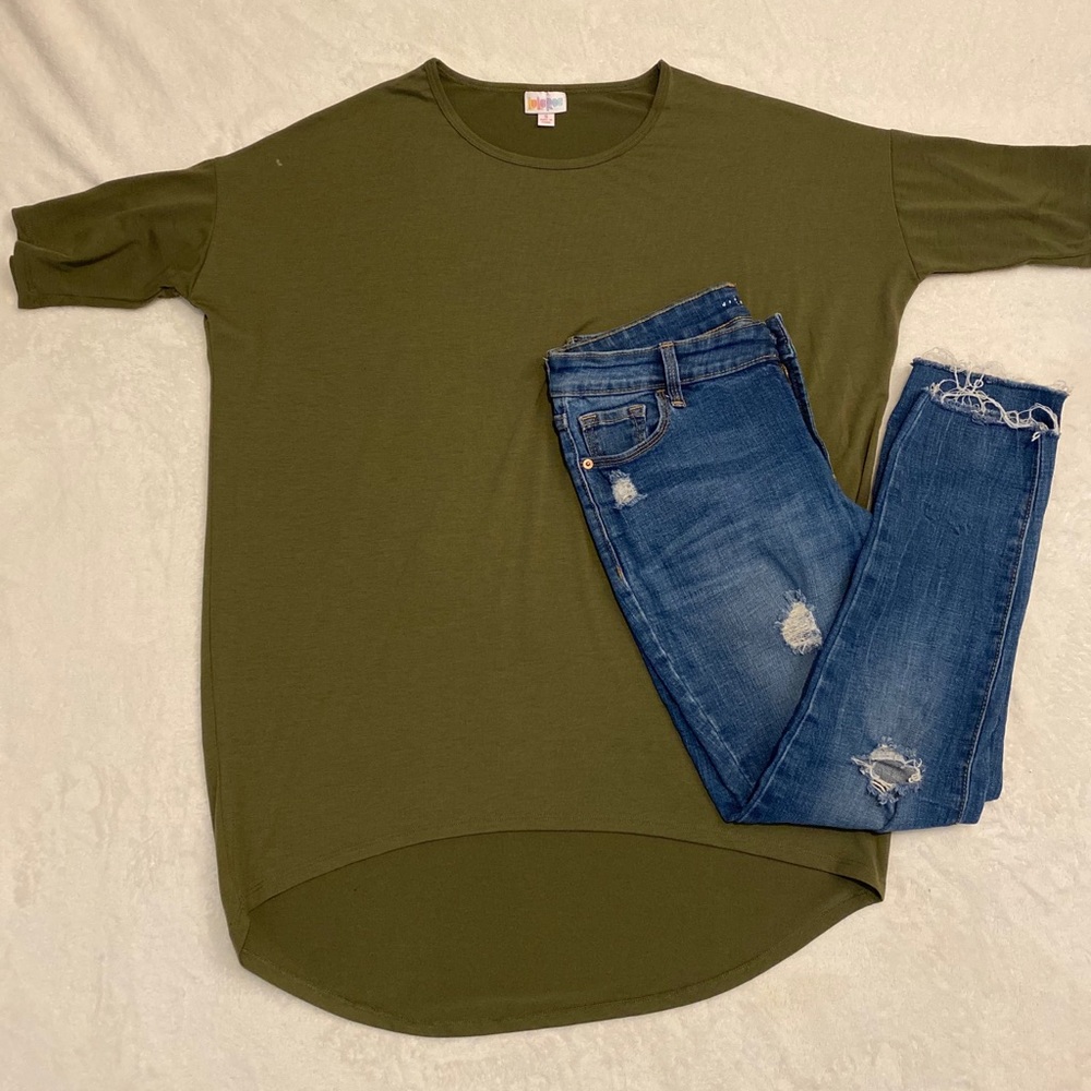 Green LuLaRoe Irma